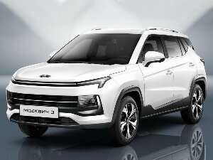 Коврики ЭВА "" для Москвич 3 I (suv) 2022 - Н.В., ые, 5шт.