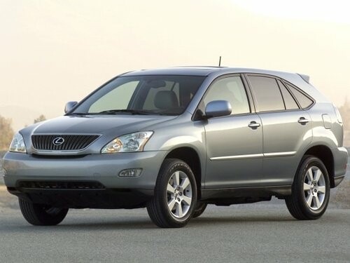 Коврики ЭВА "EVA ромб" для Lexus RX300 (suv / MCU35) 2003 - 2006, серые, 3шт.