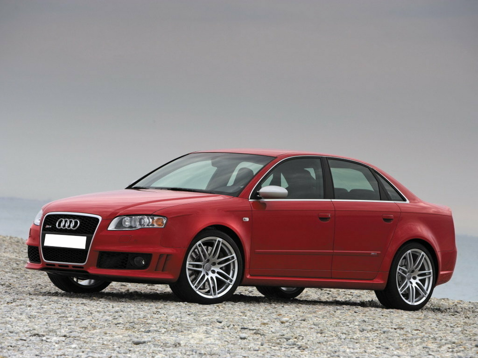 Коврики текстильные "Комфорт" для Audi RS4 (седан / B7) 2005 - 2008, черные, 4шт.