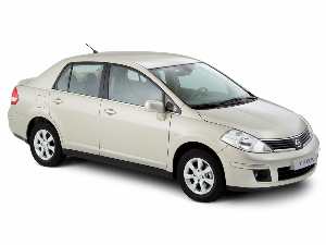 Коврики текстильные для Nissan Tiida (седан / C11) 2007 - 2010