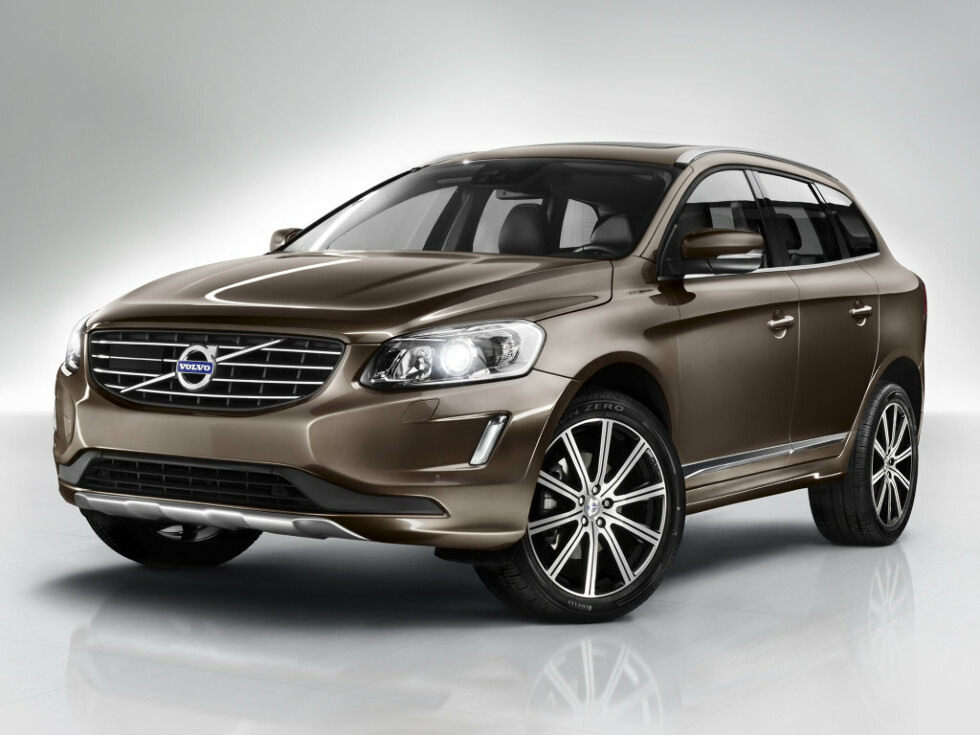 Коврики текстильные "Премиум+" для Volvo XC60 I (suv / DZ) 2013 - 2017, черные, 5шт.